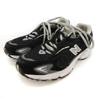 ニューバランス(New Balance)のニューバランス ML725R スニーカー ロゴ スエード ブラック 25.0(スニーカー)