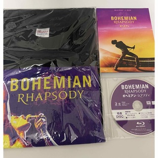 ボヘミアン・ラプソディ 2枚組ブルーレイ&特典映像DVD&オリジナルTシャツ(外国映画)
