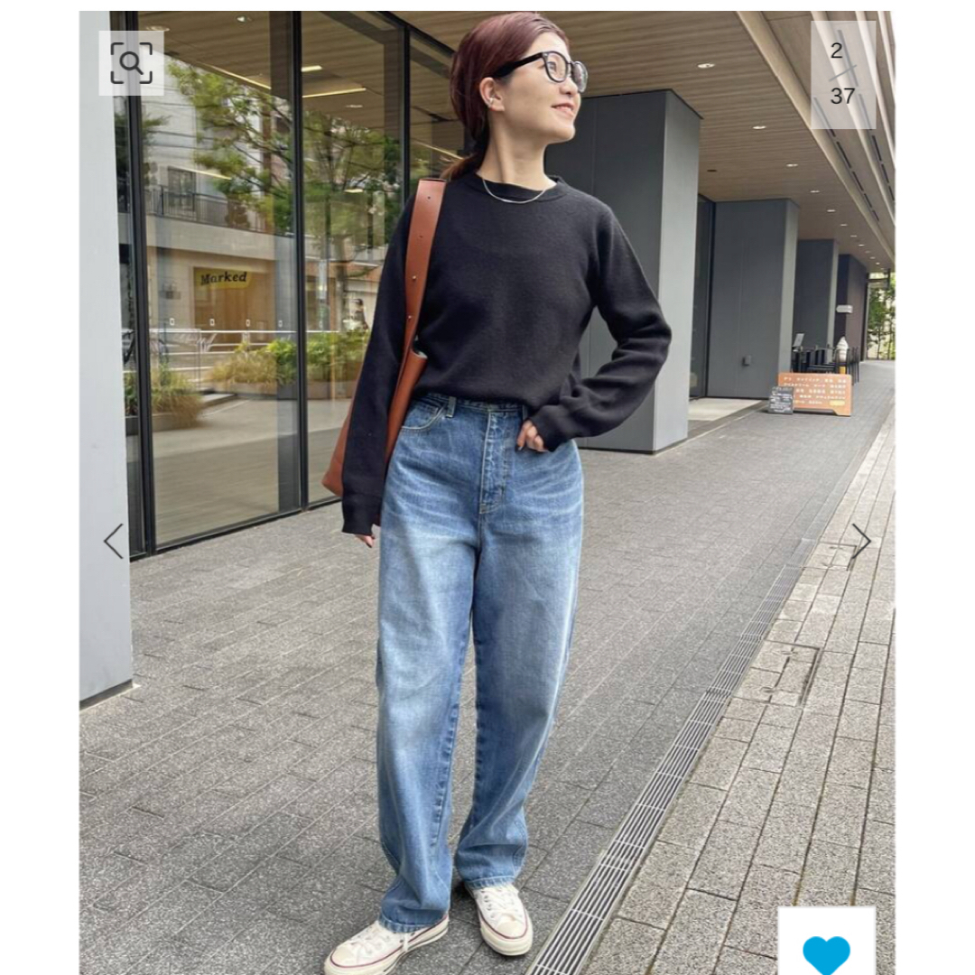 Spick & Span(スピックアンドスパン)のSpick&Span   51/2 CURVE LINE_DENIM 28 レディースのパンツ(デニム/ジーンズ)の商品写真