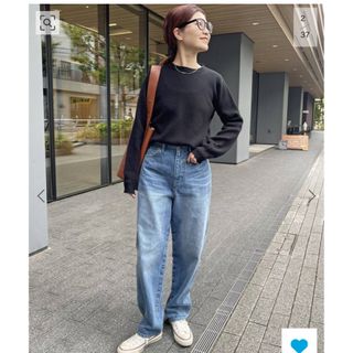 スピックアンドスパン(Spick & Span)のSpick&Span   51/2 CURVE LINE_DENIM 28(デニム/ジーンズ)