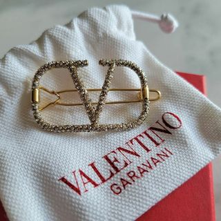 ヴァレンティノガラヴァーニ(valentino garavani)の★新品未使用★VALENTINO GARAVANI ヴァレンティノ ヘアクリップ(ヘアピン)