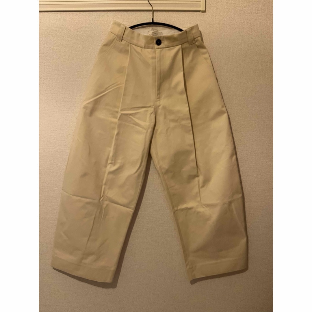 STUDIO NICHOLSON - 23AW STUDIO NICHOLSON ワイドパンツ クリーム XS