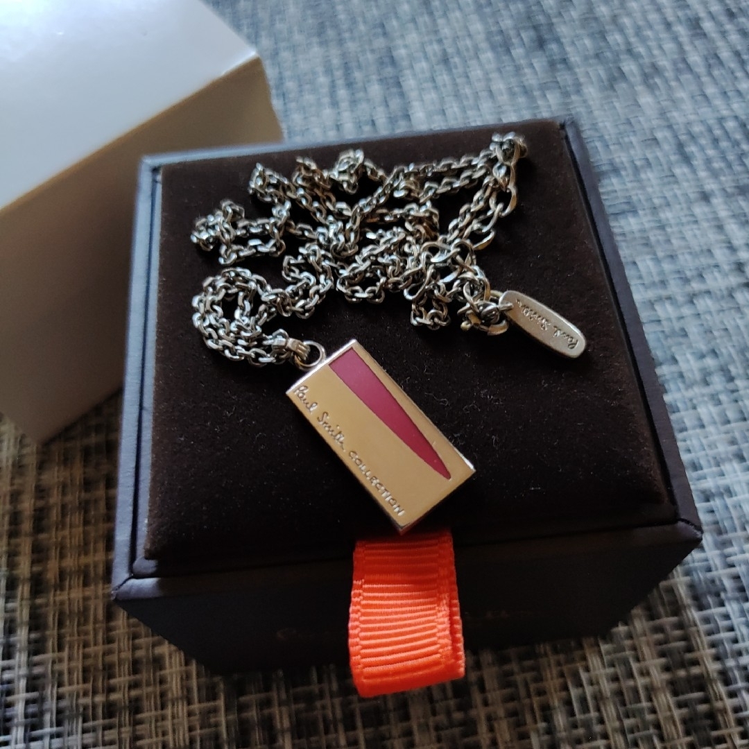 Paul Smith(ポールスミス)のポールスミスコレクション ネックレス ペンダント レッド 赤 メンズ レディース メンズのアクセサリー(ネックレス)の商品写真