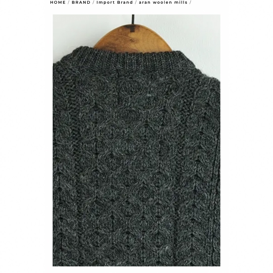 aran WOOLLEN MILLS(アランウーレンミルズ)の最終値下げ▶︎aran woolen mills  セーター　XXL レディースのトップス(ニット/セーター)の商品写真