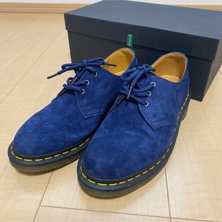 ドクターマーチン(Dr.Martens)のDr.martens 3ホール ブルースエード 24cm 超美品(ローファー/革靴)