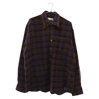 OUR LEGACY アワーレガシー 23AW ABOVE SHIRT Brown Pankow Check M4232ABP チェック ロングスリーブシャツ 長袖 ブラウン/ブルー/レッド(シャツ)
