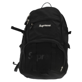 シュプリーム(Supreme)のSUPREME シュプリーム 15SS Back Pack ロゴプリント バックパック リュック ブラック(バッグパック/リュック)