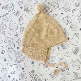 ミーシャアンドパフ(Misha & Puff)の【新品】 misha & puff pointy ボンネット　ニット帽(帽子)