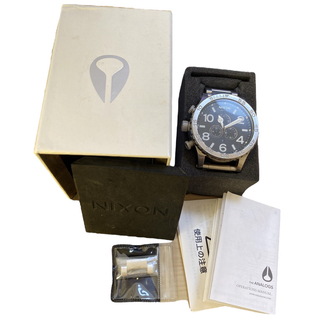 ニクソン(NIXON)のニクソン　NIXON　51-30　CHRONO腕時計　A083000【電池交換済(腕時計(アナログ))