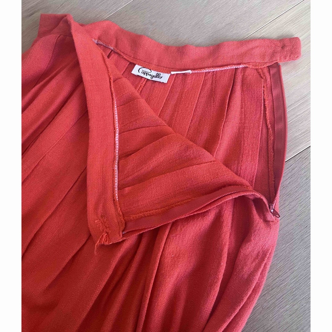明るい色のスカート レディースのスカート(ロングスカート)の商品写真