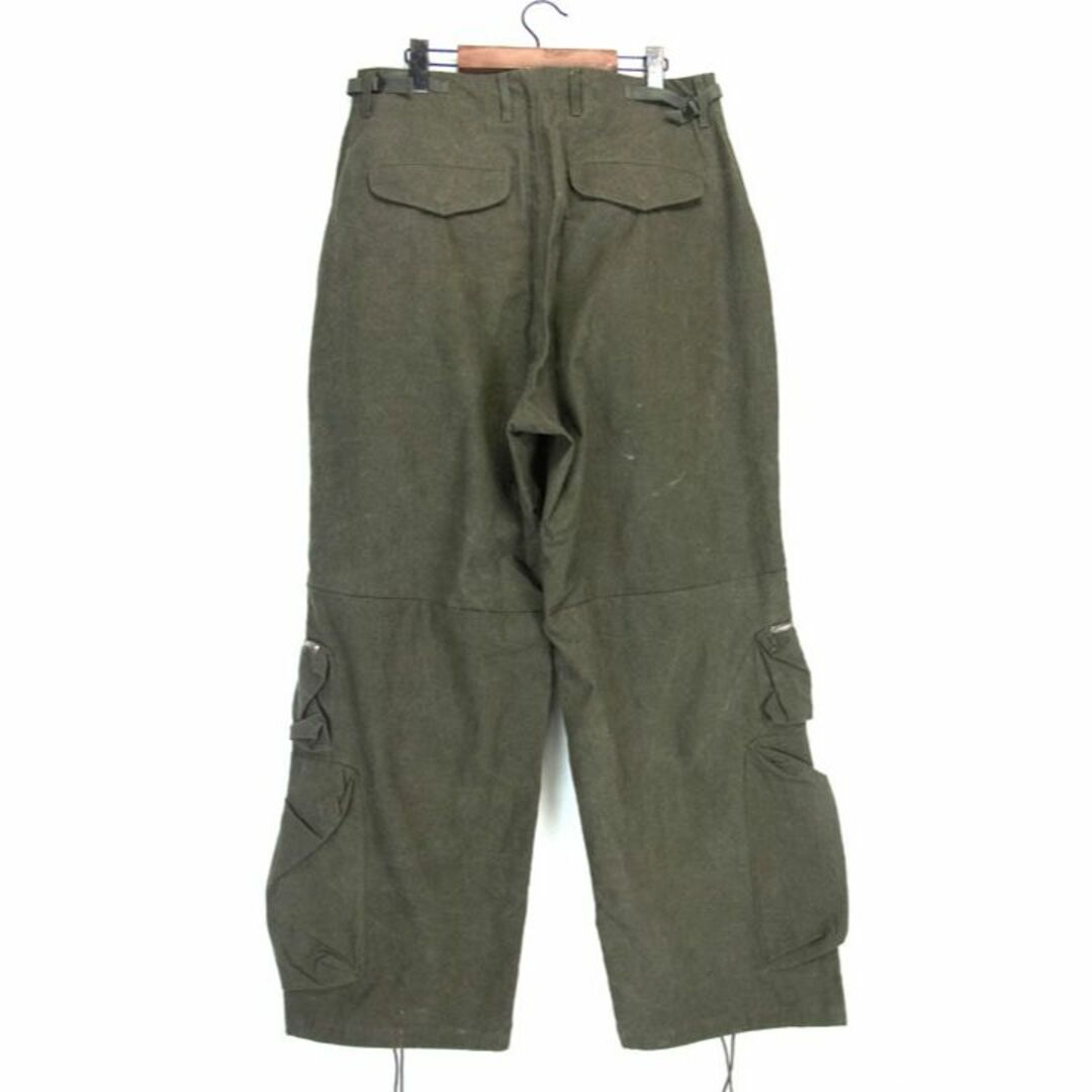 READYMADE(レディメイド)のレディメイド READY MADE ■ 【 CARGO PANTS  RE CO KH 00 00 238 】 再構築 ジップ カーゴ パンツ　30428 メンズのパンツ(ワークパンツ/カーゴパンツ)の商品写真