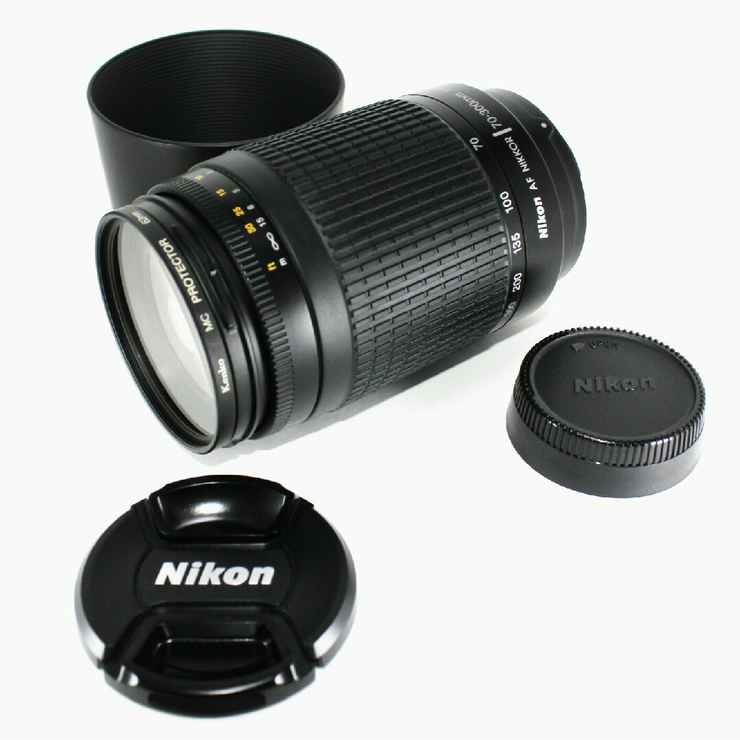 Nikon AF NIKKOR 70-300mm 超望遠ズームレンズ✨完動美品✨ - レンズ