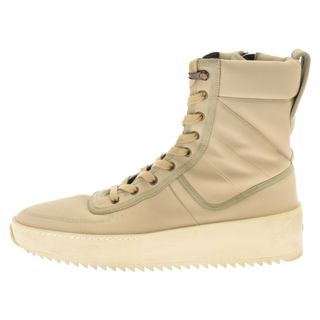 フィアオブゴッド(FEAR OF GOD)のFEAR OF GOD フィアオブゴッド MILITARY SNEAKER ミリタリースニーカー ハイカットスニーカー シューズ ベージュ(スニーカー)