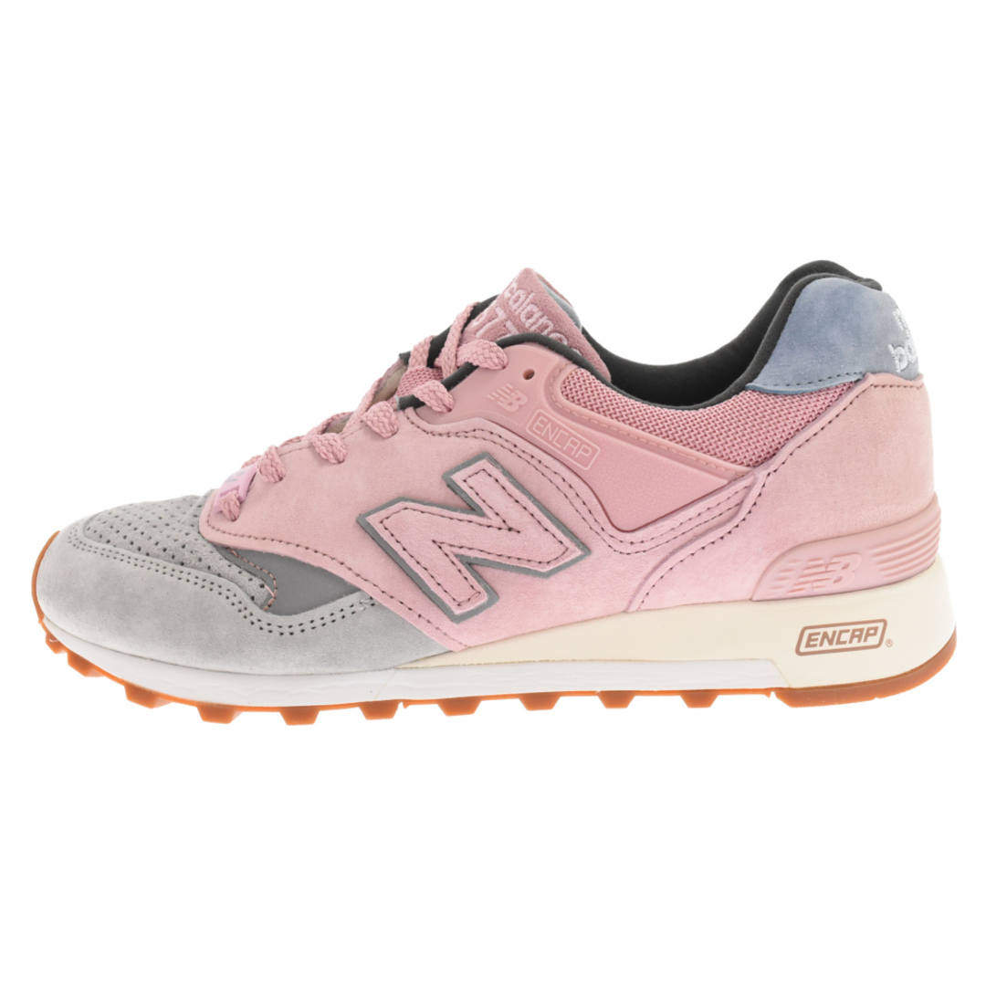 29センチワイズNew Balance ニューバランス M577HSNB スエード ローカットスニーカー シューズ グレー/ピンク