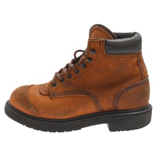 レッドウィング(REDWING)のRED WING レッド ウイング CORN SHOES 羽根タグ キャップトゥ レザー ワークブーツ ブラウン 981(ブーツ)