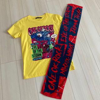 ワンオクロック(ONE OK ROCK)のワンオク　Tシャツ  タオル(ミュージシャン)