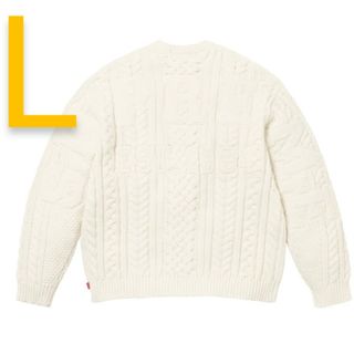 シュプリーム(Supreme)のSupreme Applique Cable Knit Sweater 激安(ニット/セーター)