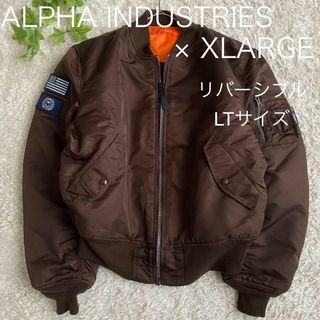 ALPHA INDUSTRIES - ☆極美品 アルファ XLARGEコラボ MA-1