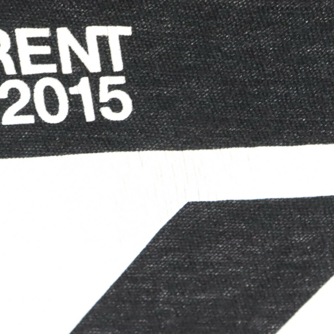 Saint Laurent(サンローラン)のSAINT LAURENT PARIS サンローランパリ 15AW ジオメトリックプリント クルーネック半袖Tシャツ ブラック 397797 メンズのトップス(Tシャツ/カットソー(半袖/袖なし))の商品写真