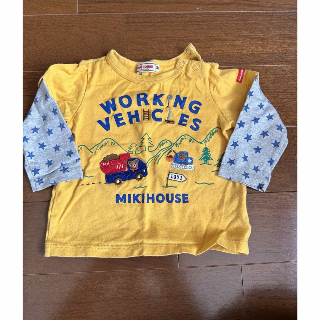 mikihouse(ミキハウス)のMIKIHOUSE☆ロンT キッズ/ベビー/マタニティのベビー服(~85cm)(シャツ/カットソー)の商品写真