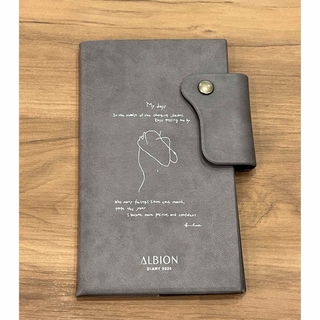 アルビオン(ALBION)の新品　アルビオン　2024手帳✨　オマケ付き💐(手帳)