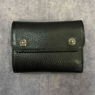 クロムハーツ(Chrome Hearts)の新品 クロムハーツ WAVE MINI ウォレット(折り財布)