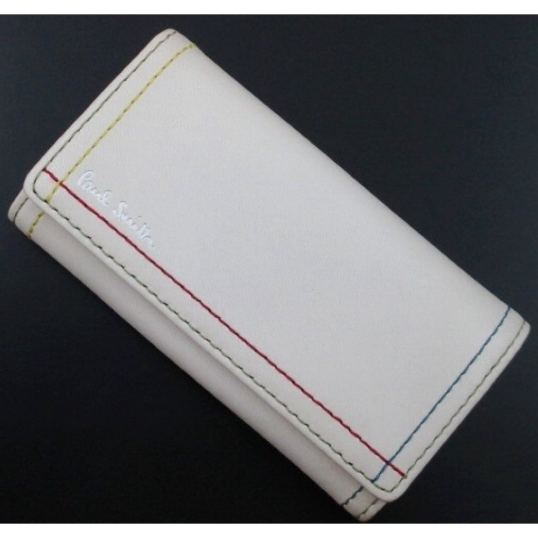 1点限り☆新品☆箱付 ポールスミス ダブルステッチ キーケース アイボリー | フリマアプリ ラクマ 1点限り☆新品☆箱付 ポールスミス ダブルステッチ キーケース アイボリー | フリマアプリ ラクマ