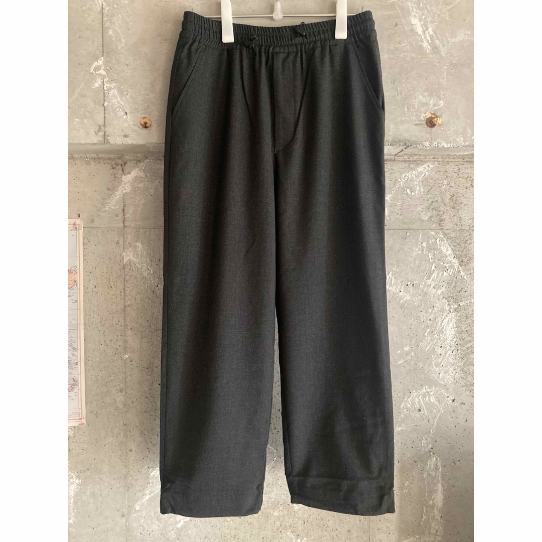 so shop&hostel wool track pants トラックパンツメンズ