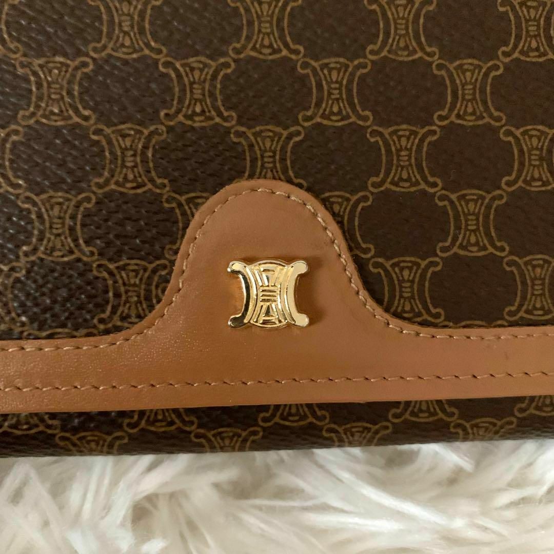 ✨未使用に近い・展示品✨　セリーヌ　長財布　トリオンフ　がま口　マカダム 楽天市場】中古 セリーヌ 長財布 がま口 マカダム柄 トリオンフ