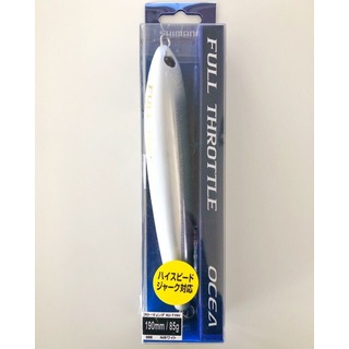 シマノ(SHIMANO)のSHIMANO シマノ/OCEA FULL THROTTLE 190F JB オシア フルスロットル 190F JB/006 Nホワイト【A70085-007】(ルアー用品)