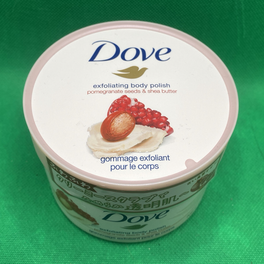 Dove（Unilever）(ダヴ)のクリーミースクラブ　ザクロ＆シアバター コスメ/美容のボディケア(ボディスクラブ)の商品写真
