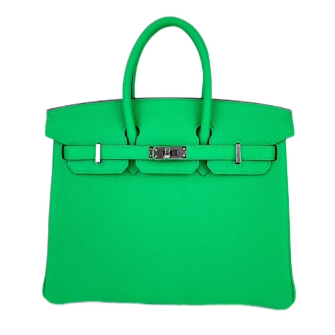 Hermes(エルメス)の新品 B刻 HERMES エルメス Birkin 25 バーキン25 Vert comics ヴェールコミック Togo トゴ　PHW シルバー金具 ハンドバッグ レディースのバッグ(ハンドバッグ)の商品写真