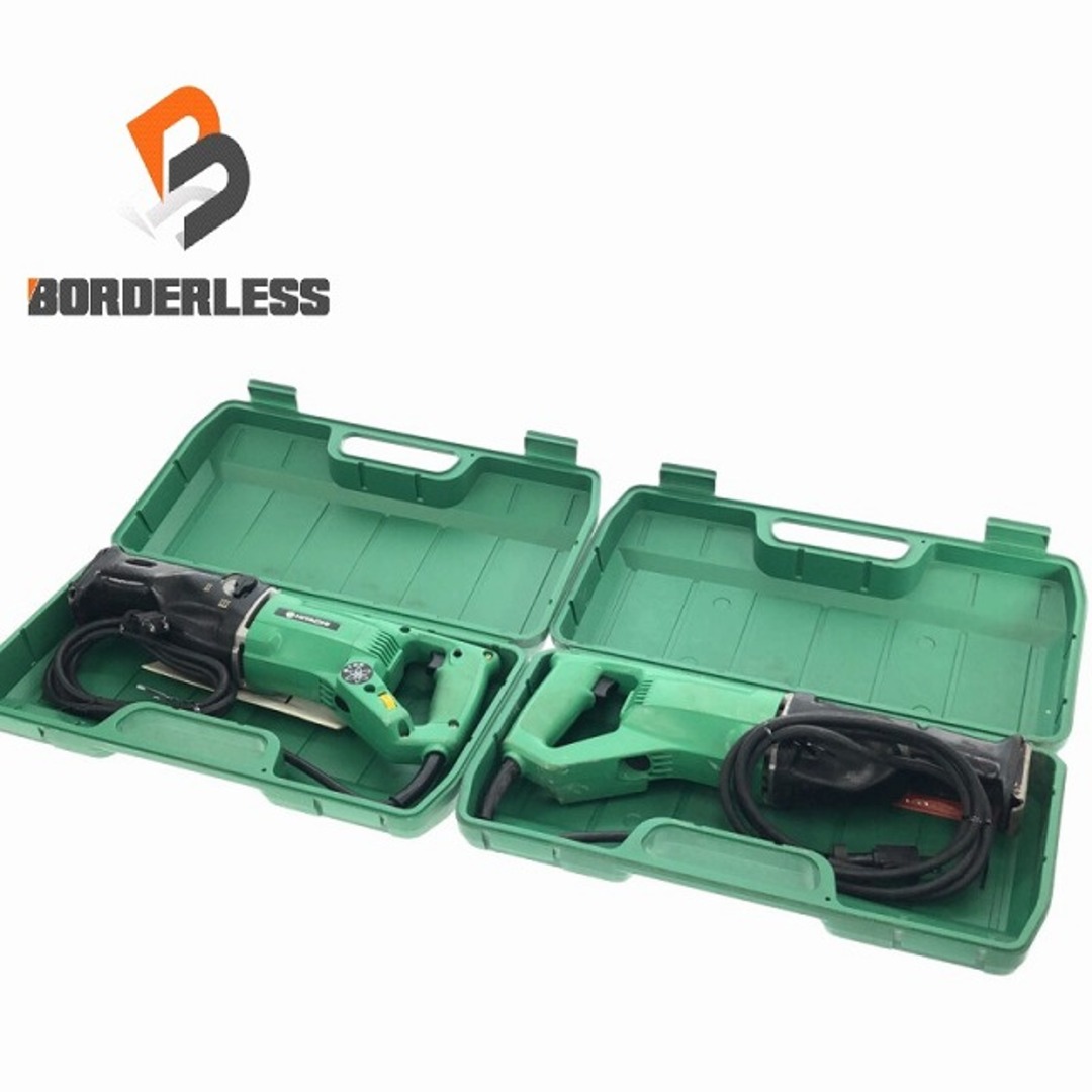 ☆中古品 2台セット☆HITACHI 日立工機 100V 電子セーバソー CR12V CR10V ケース付 セーバーソー レシプロソー 電気のこぎり 81742 | フリマアプリ ラクマ ☆中古品 2台セット☆HITACHI 日立工機 100V 電子セーバソー CR12V CR10V ケース付 セーバーソー レシプロソー 電気のこぎり 81742 | フリマアプリ ラクマ