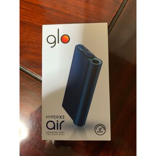 グロー(glo)のglo HYPER X2 air  グロー ハイパーエア オーシャンブルー未登録(タバコグッズ)