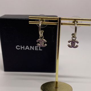 シャネル ピアス（パープル/紫色系）の通販 47点 | CHANELのレディース