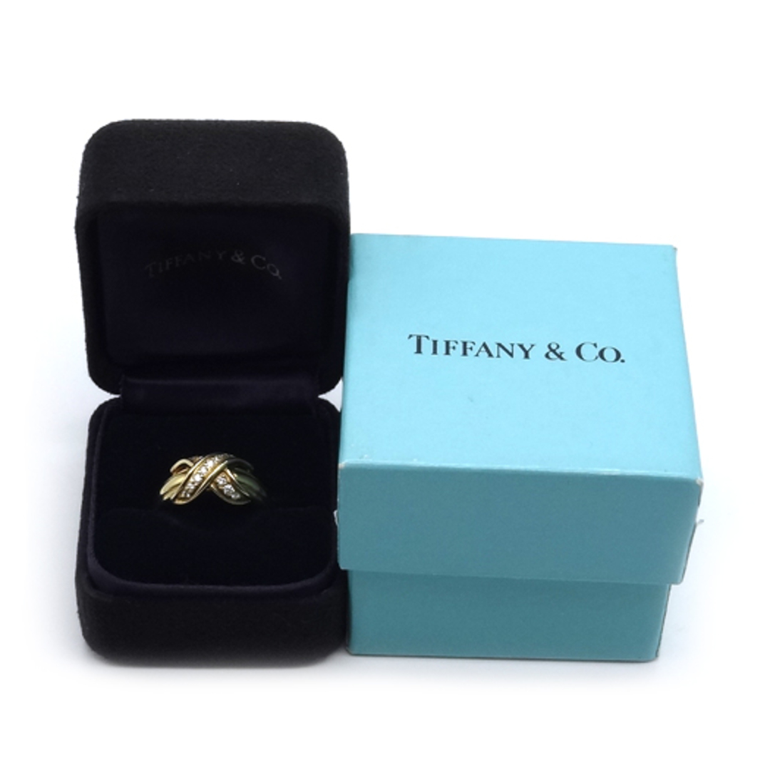 Tiffany & Co.(ティファニー)のティファニー シグネチャー ダイヤ リング 約14号 K18 イエローゴールド 指輪 ジュエリー Tiffany＆Co. 横浜BLANC レディースのアクセサリー(リング(指輪))の商品写真