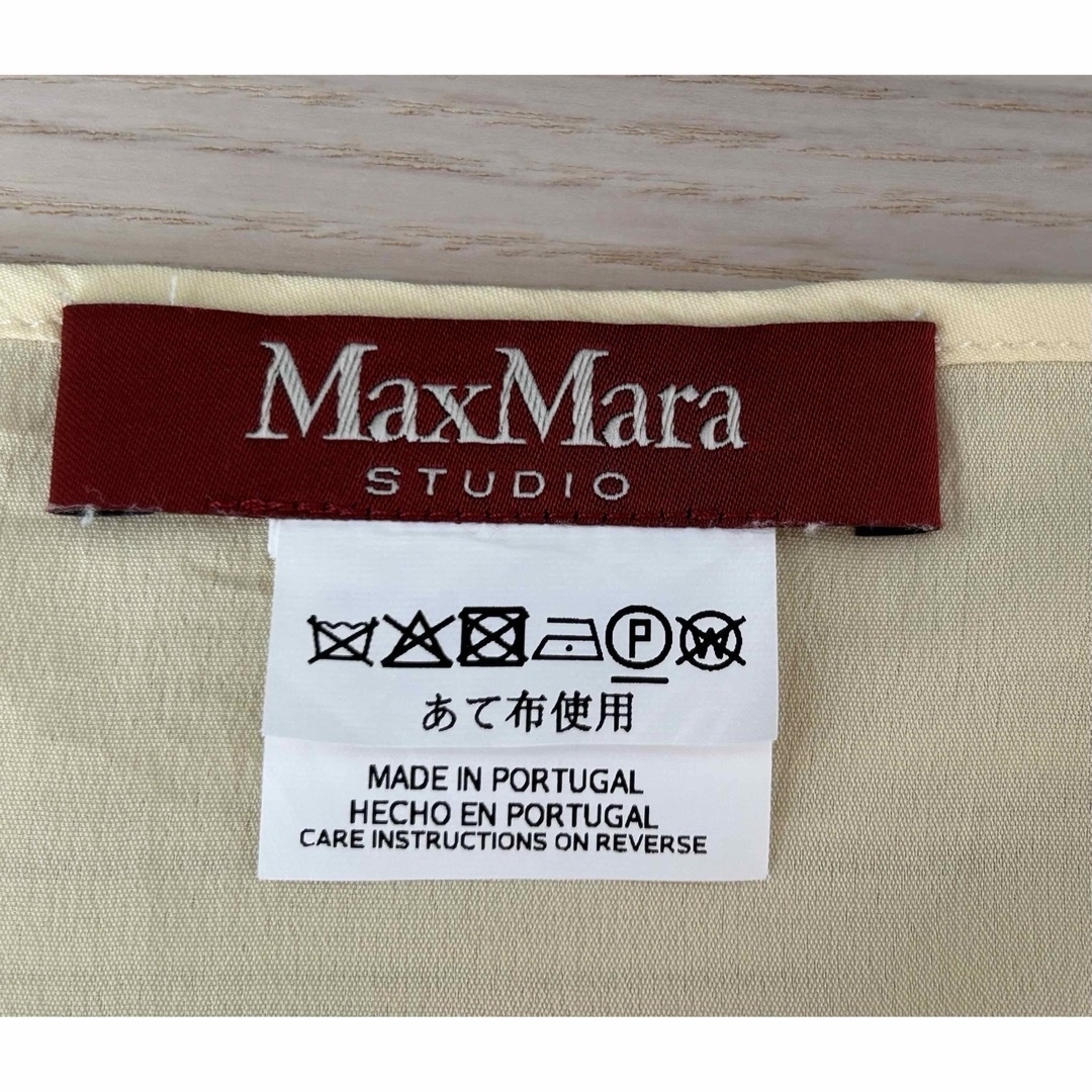 Max Mara(マックスマーラ)のシルクブラウス　MaxMara studio サイズIT40 レディースのトップス(シャツ/ブラウス(長袖/七分))の商品写真