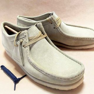 クラークス(Clarks)のクラークスワラビーローCLARKS WALLABEE-Loメープル UK8.0新(ブーツ)