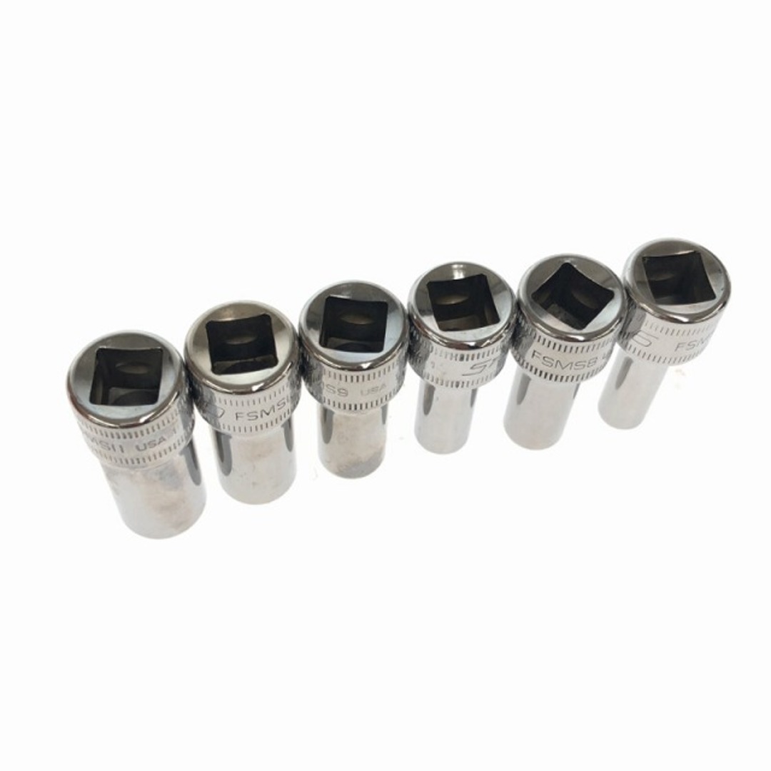 ☆中古 14点セット☆Snap-on スナップオン 3/8 セミディープ ☆中古 14点セット☆Snap-on スナップオン 3/8 セミディープ