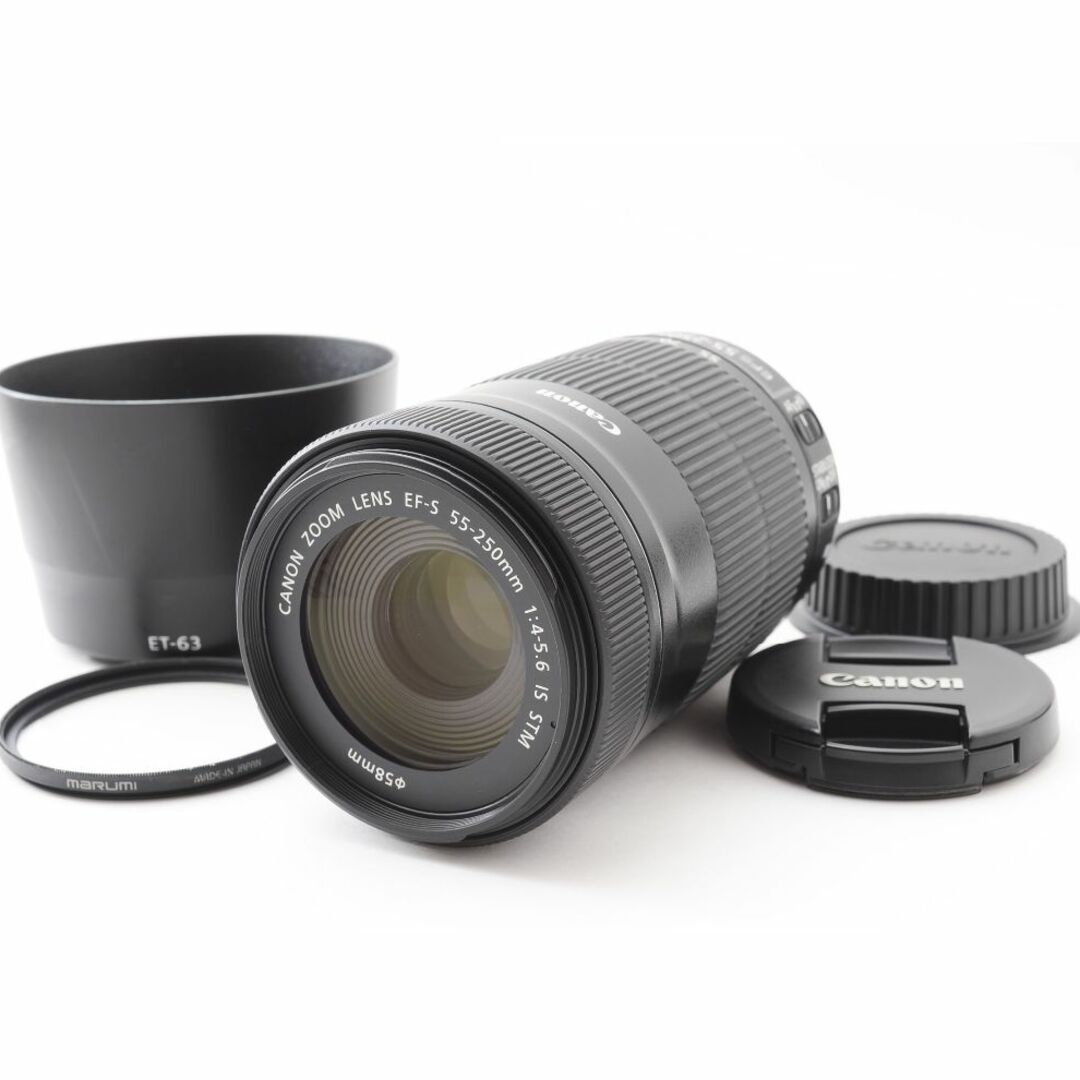★超美品 Canon キャノン EF-S 55-250 4-5.6 IS STMのサムネイル