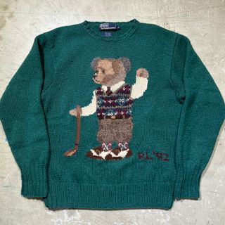 ポロラルフローレン(POLO RALPH LAUREN)の90's Polo by Ralph Lauren RL'92 ポロベア ニットセーター(ニット/セーター)