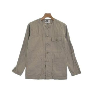 エンジニアードガーメンツ(Engineered Garments)のEngineered Garments カバーオール XS グレーベージュ 【古着】【中古】(カバーオール)