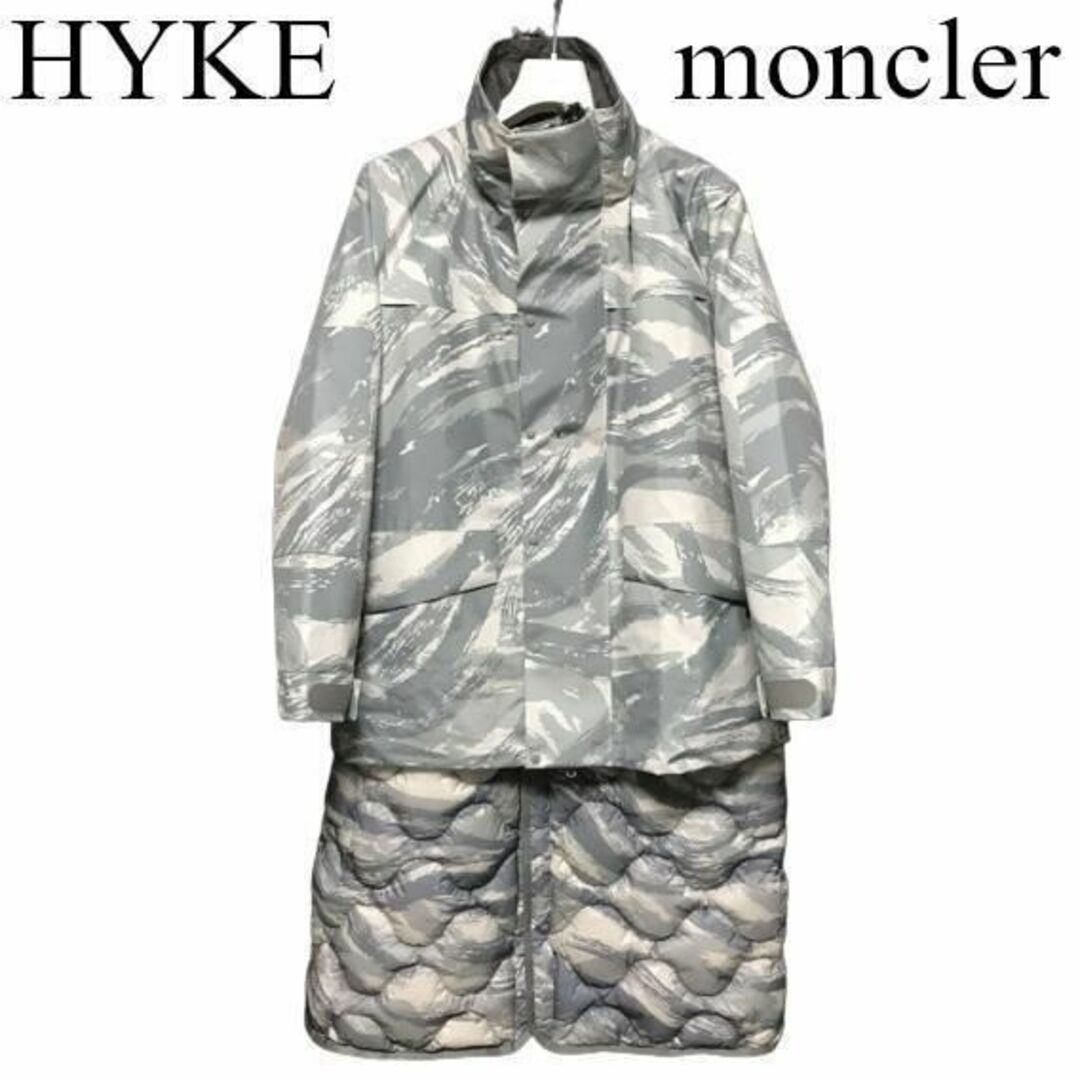 HYKE - MONCLER x HYKE コート モンクレール ハイク NADELHORNの HYKE - MONCLER x HYKE コート モンクレール ハイク NADELHORNの
