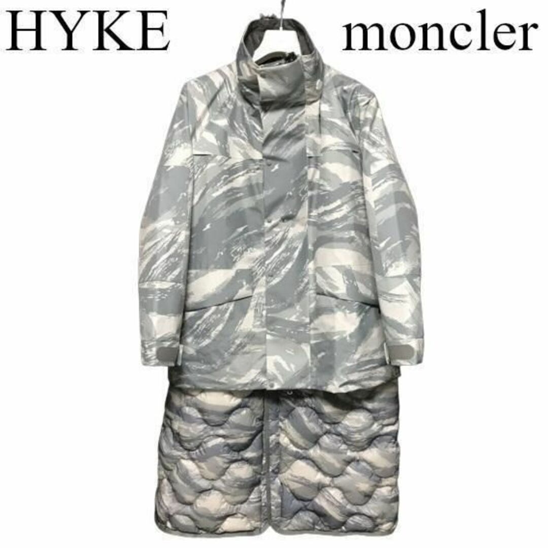 HYKE(ハイク)のMONCLER x HYKE　コート　モンクレール ハイク NADELHORN メンズのジャケット/アウター(ダウンジャケット)の商品写真