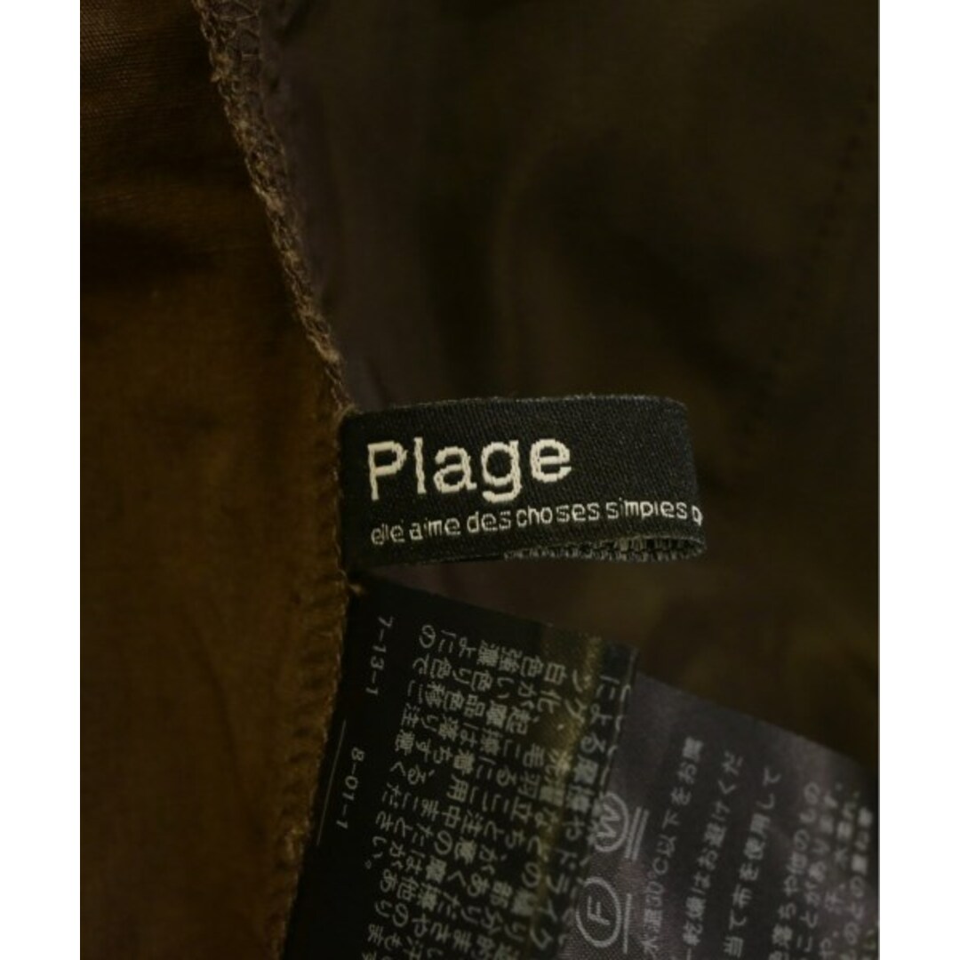 Plage(プラージュ)のPlage プラージュ パンツ（その他） 38(M位) 茶 【古着】【中古】 レディースのパンツ(その他)の商品写真