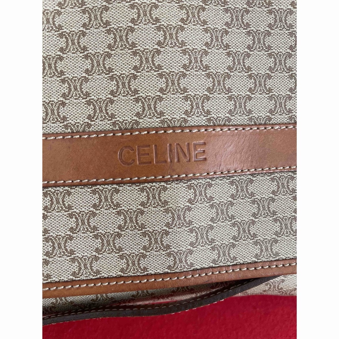 celine(セリーヌ)のCELINE セリーヌ　ヴィンテージ マカダムショルダーバッグ(クラッチバッグ) レディースのバッグ(ショルダーバッグ)の商品写真