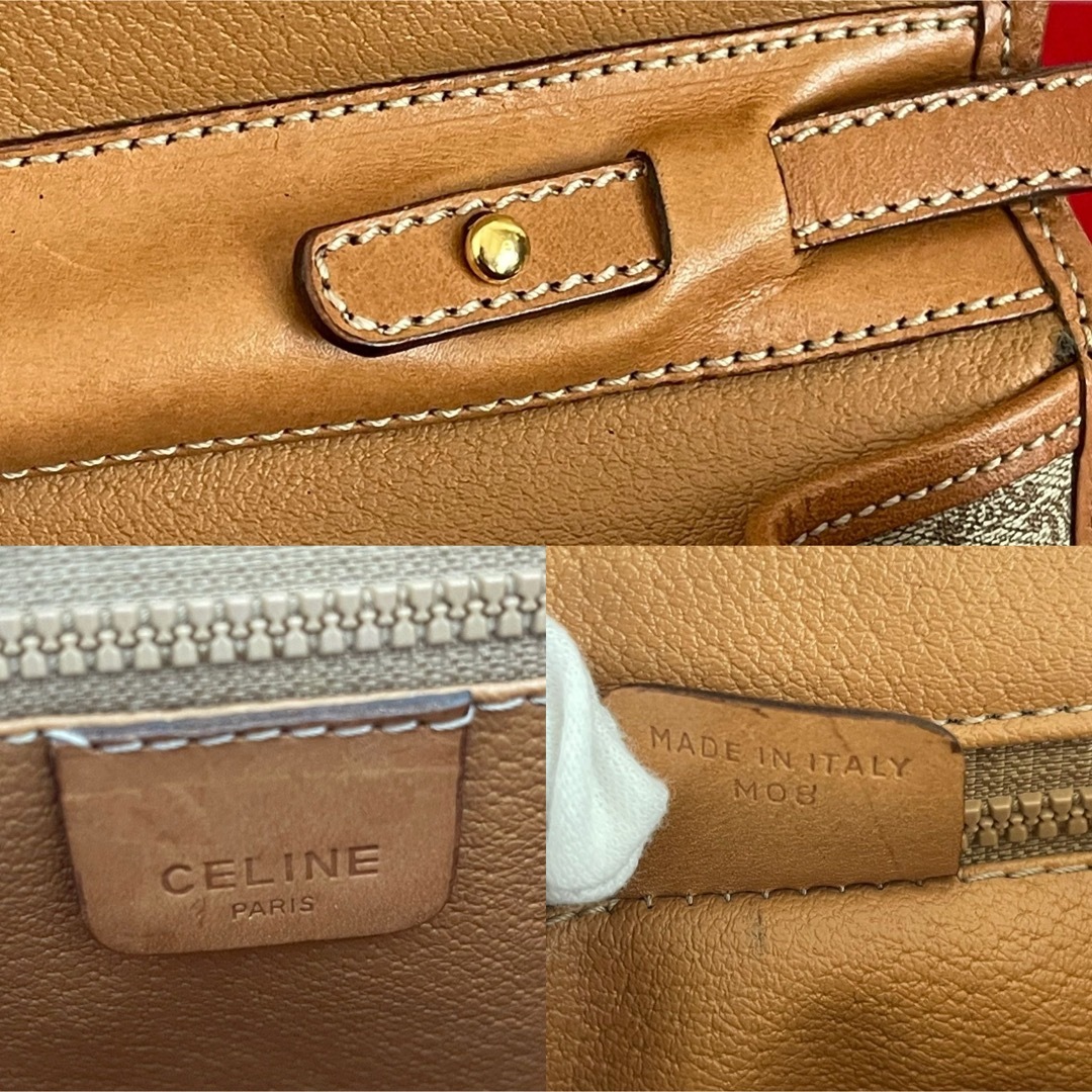 celine(セリーヌ)のCELINE セリーヌ　ヴィンテージ マカダムショルダーバッグ(クラッチバッグ) レディースのバッグ(ショルダーバッグ)の商品写真