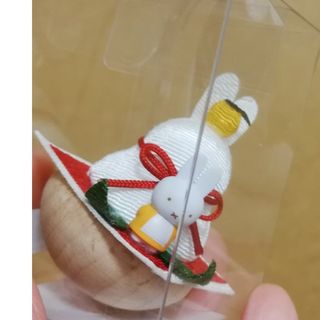 ミッフィー(miffy)のみっふぃーおやつ堂限定　ゆらゆら鏡餅(オレンジ)(キャラクターグッズ)