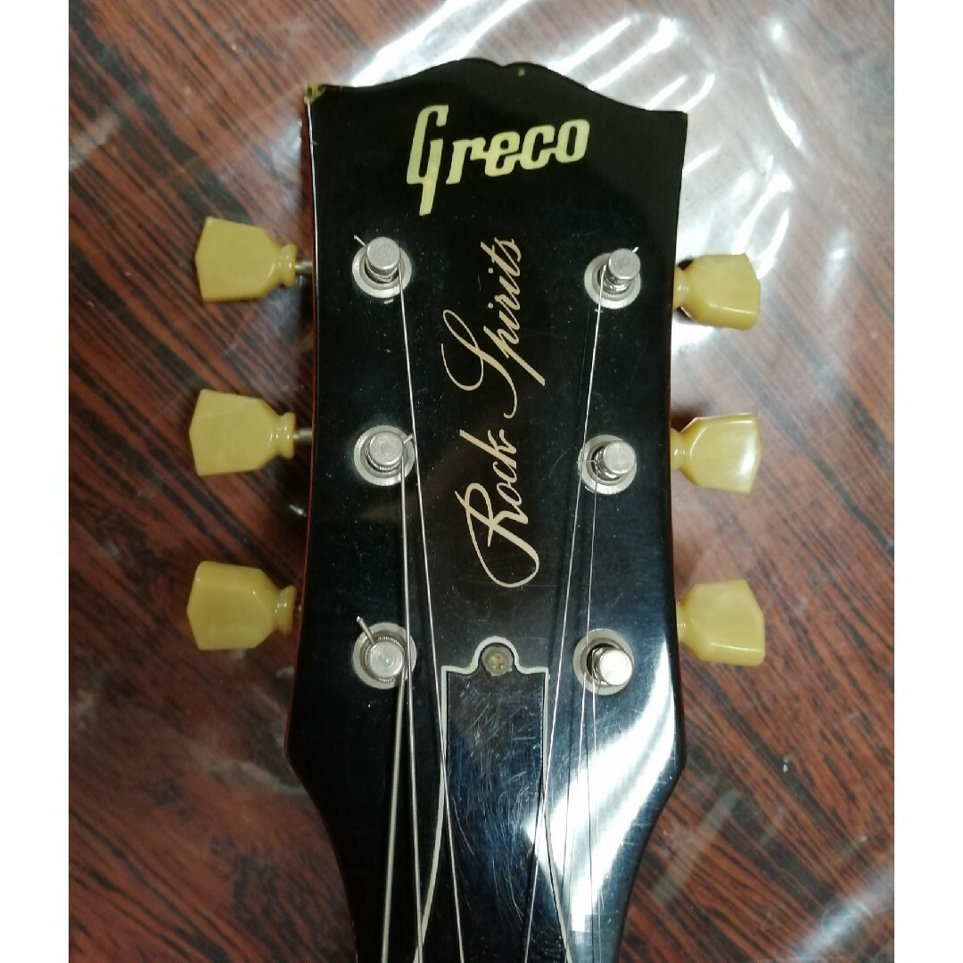Greco(グレコ)のレスポール虎目良ギブソンギグケース付 楽器のギター(エレキギター)の商品写真