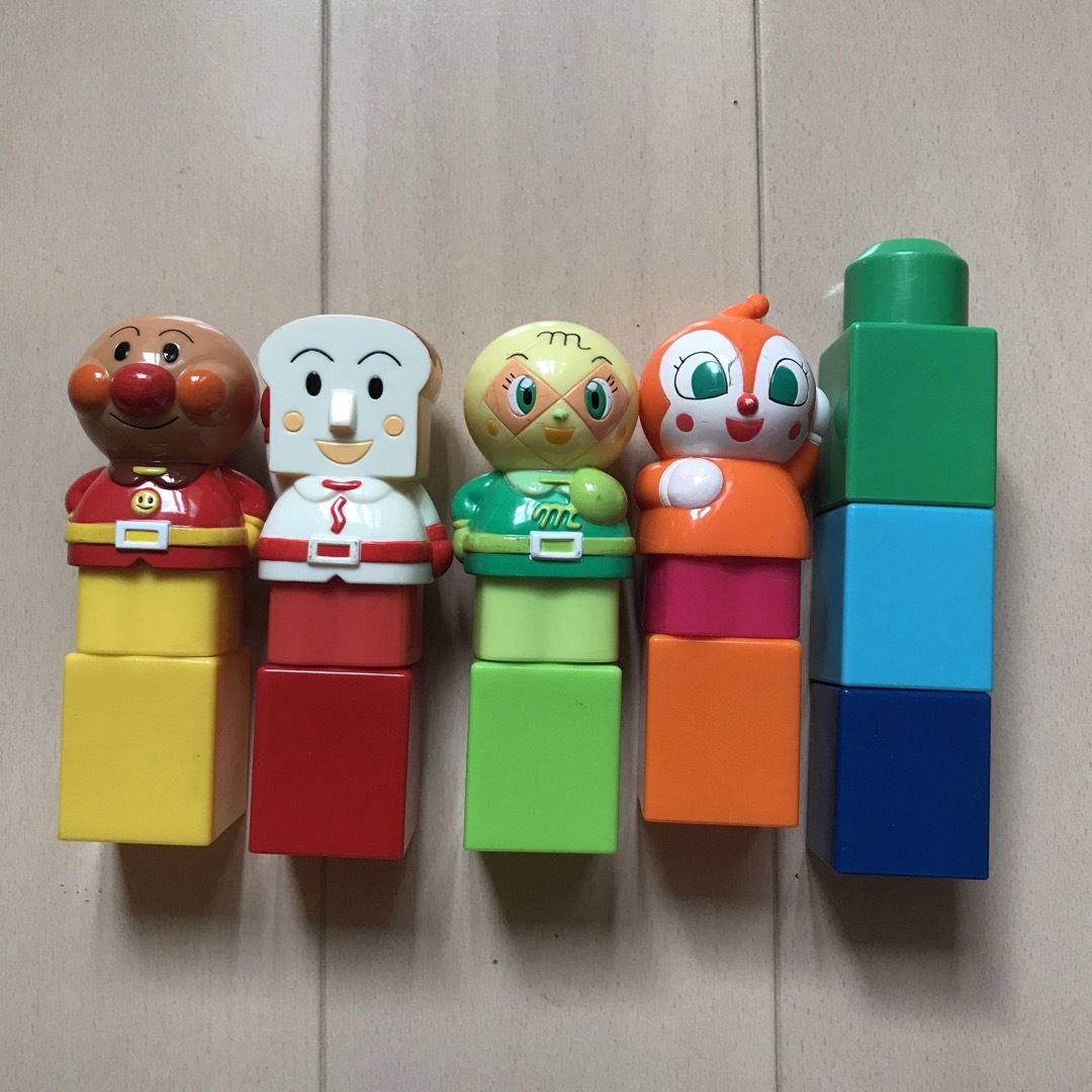 アンパンマン　ブロック キッズ/ベビー/マタニティのおもちゃ(知育玩具)の商品写真